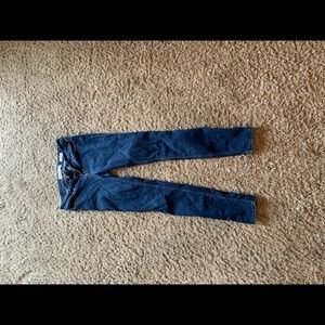 women’s size 3r low rise hollister skinny jeans